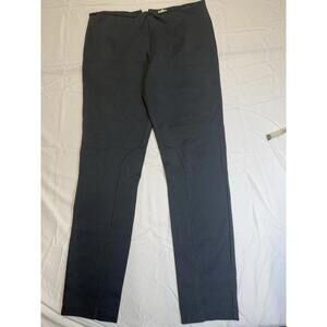 J Crew Women’s Medium Rise Equestrian Pants Slate Blue Sz 8 Slim Stretch BackZip